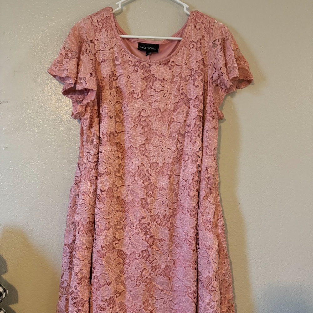Lane Bryant Lace Midi Dress